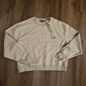 NWT Les Benjamins Cream Sweater Small